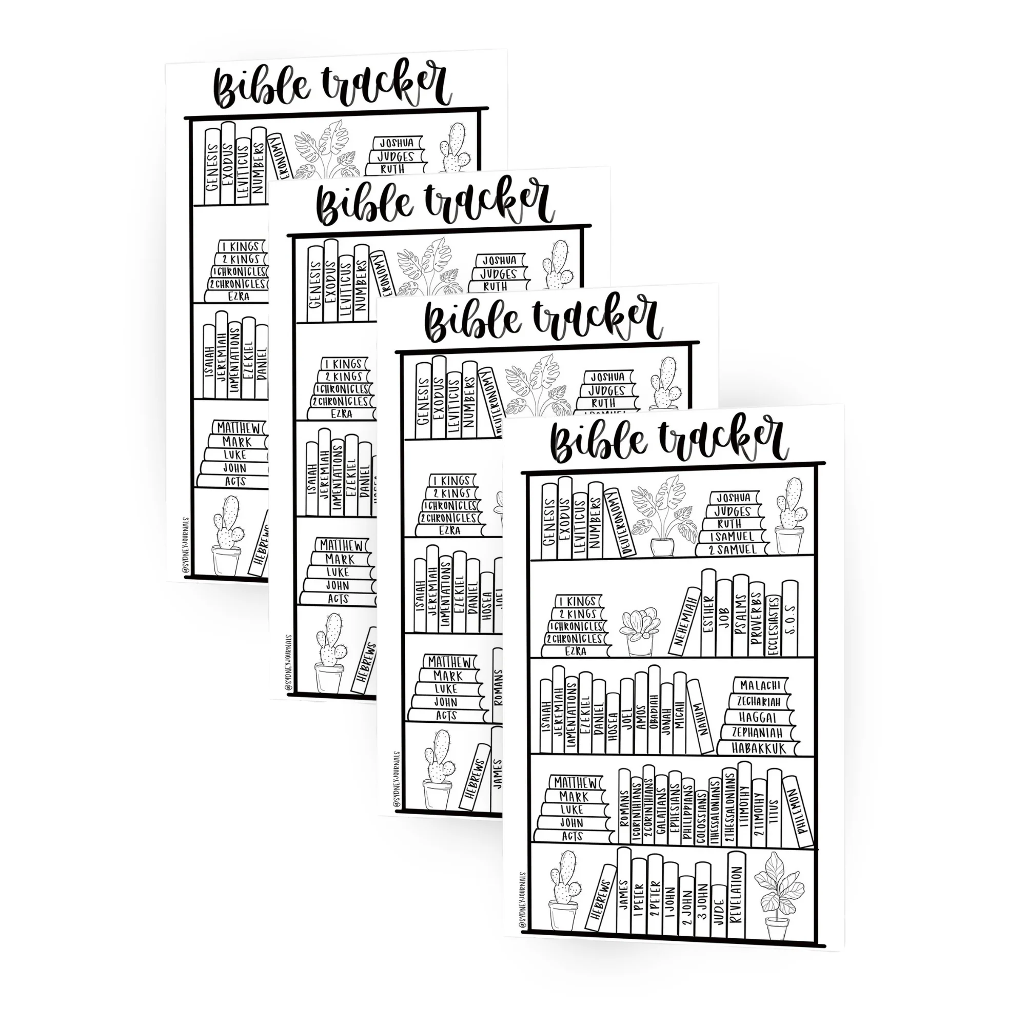 Mr. Pen Bible Reading Tracker Sticker, 5x7 Matte Finish, Color Your Books Visual Milestone for Bible Journaling, Hand Designed - Image 4