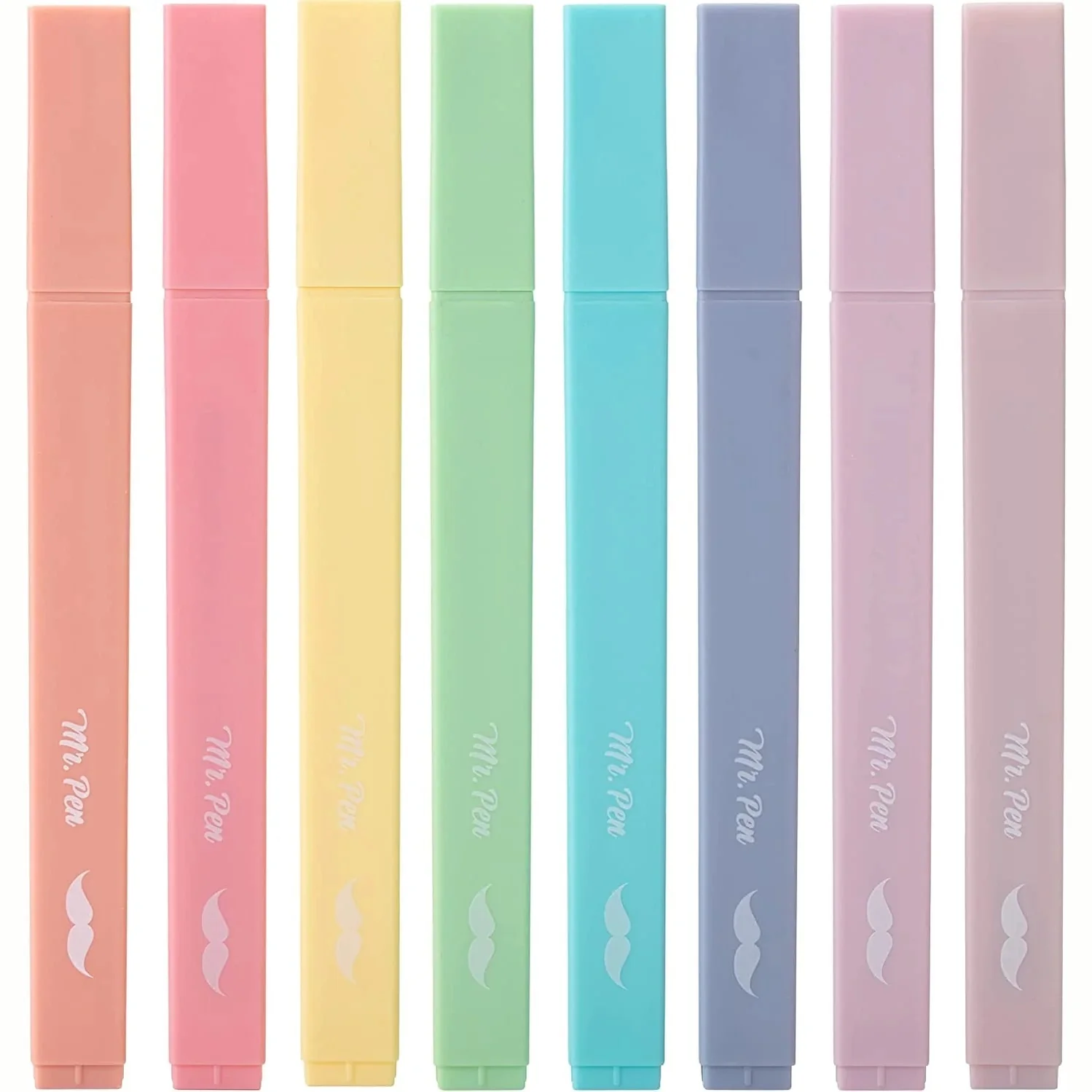 Aesthetic Highlighters, 8 Pack, Assorted Colors, No-Bleed Ink, Chisel Tip, Cute Bible-Safe Study & Journaling Supplies - Image 12