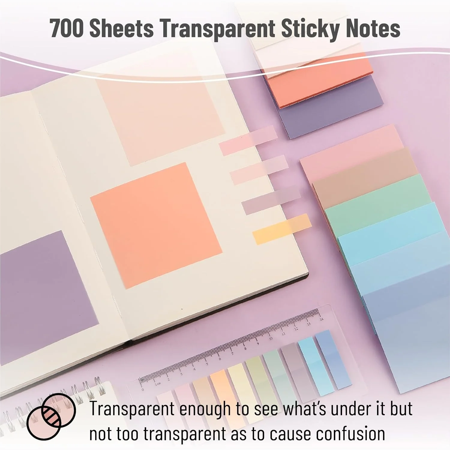 Aesthetic Book Annotation Kit, 38 Pcs, Highlighters, Gel Pens & Sticky Notes Set - Image 15
