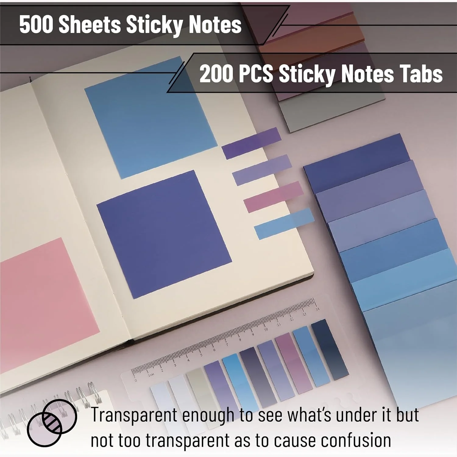 Aesthetic Book Annotation Kit, 38 Pcs, Highlighters, Gel Pens & Sticky Notes Set - Image 21