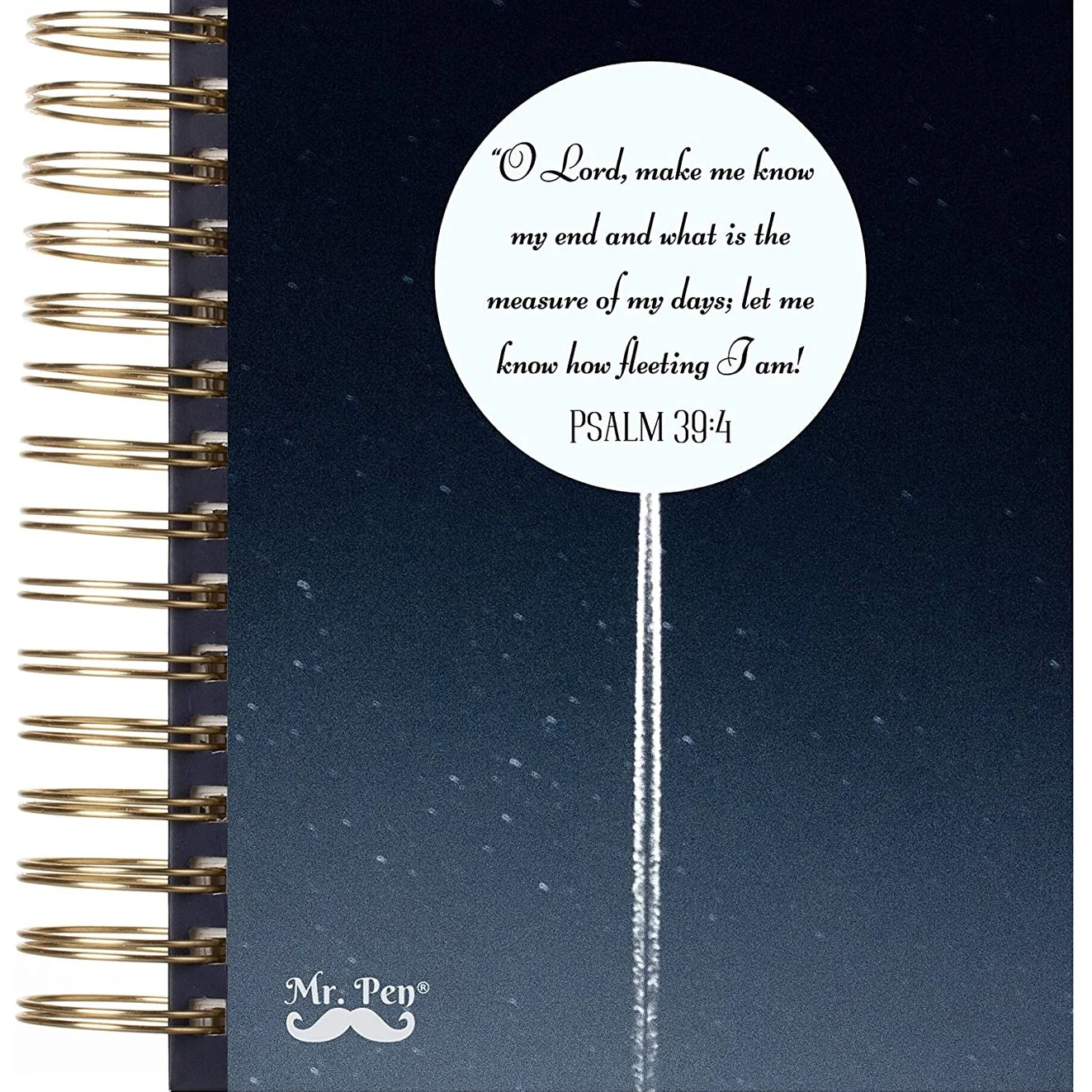 Christian Planner, 365 Pages, Daily Bible & Prayer Journal with Floral Cover - Image 6